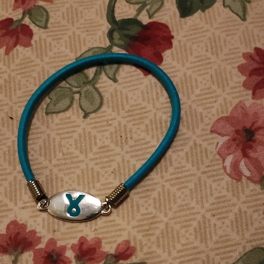Ovarian Cancer Bracelet Stretchy Band